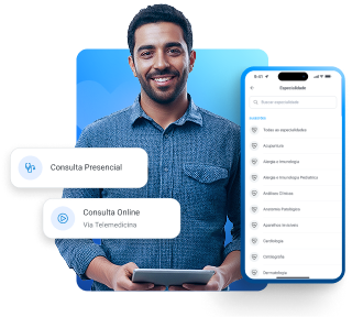 Imagem mostrando a tela de detalhes da clínica no aplicativo da Vale Saúde